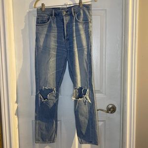 Aritzia; Citizens of Humanity Liya high rise classic fit crop